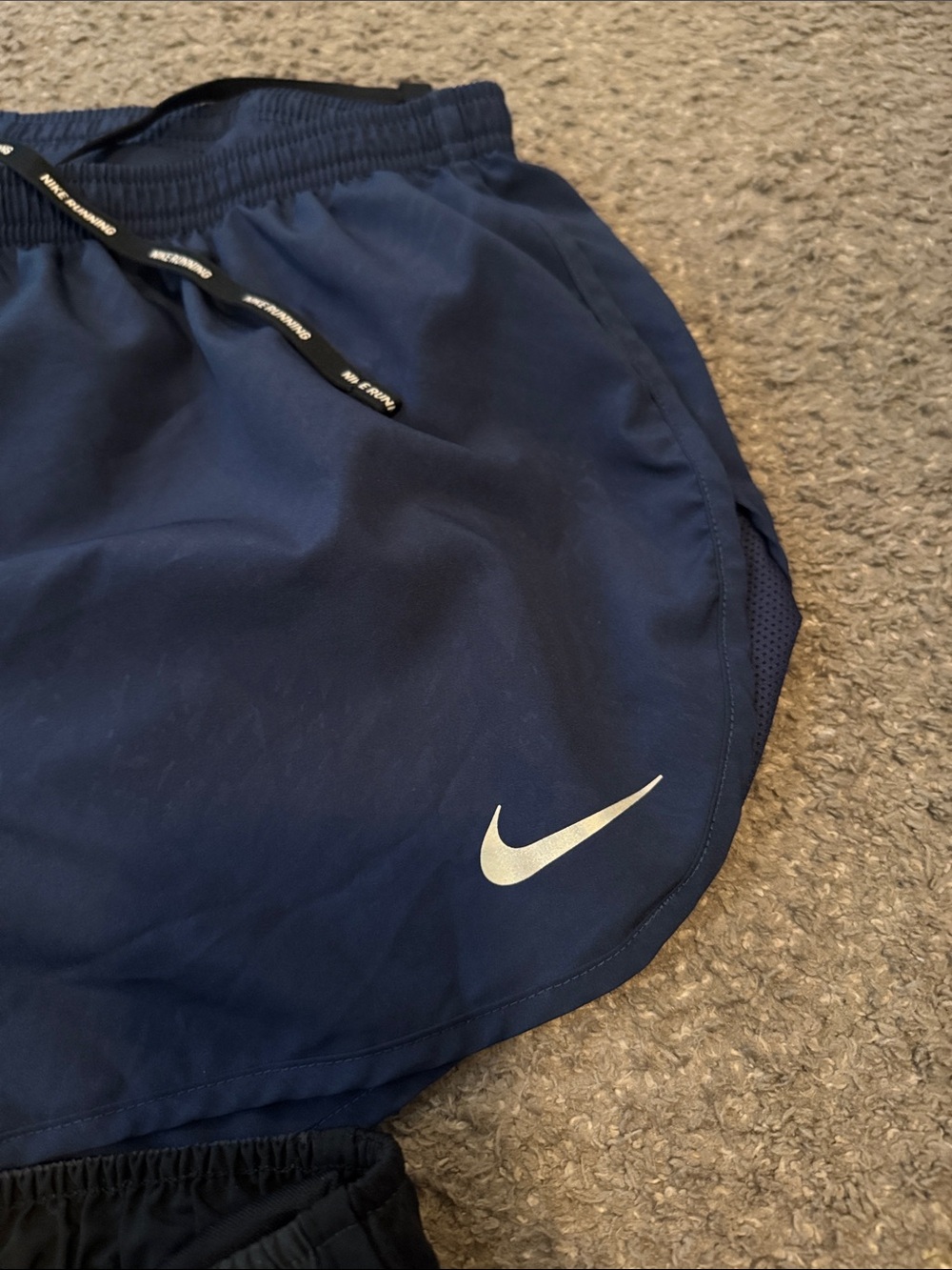 Nike Women’s Athletic Shorts Bundle — Navy, Black/Gray, Red - Picture 2 of 7